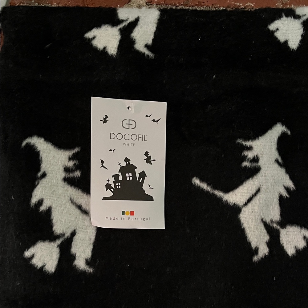 Black and White Witch Blanket